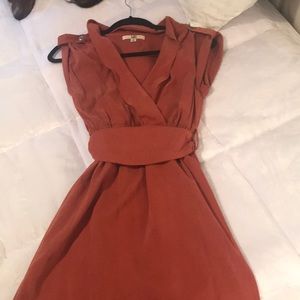 Dark red/orange dress—worn once